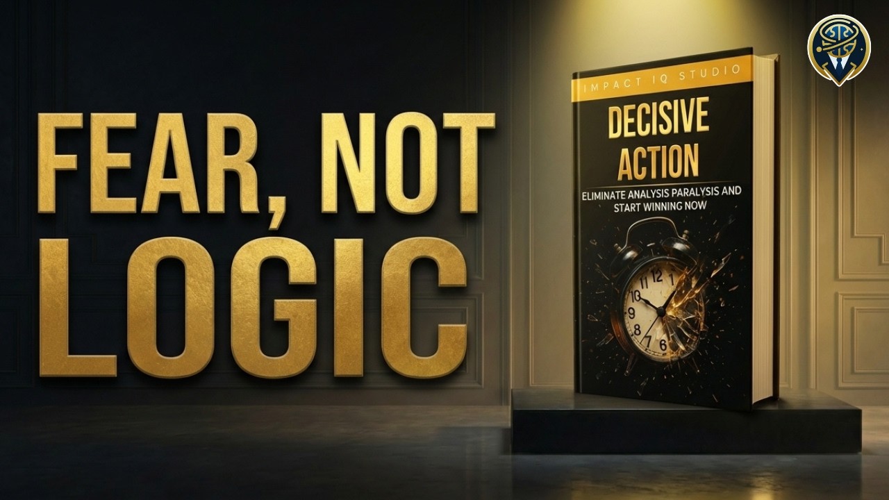 Decisive Action: Eliminate Analysis Paralysis & Stop Overthinking Now | Full Audiobook