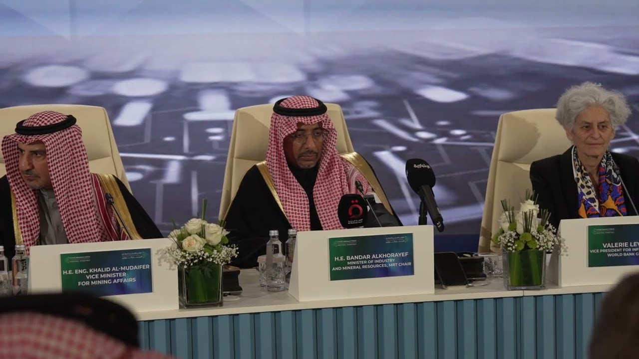 The 5th Ministerial Roundtable’s Press conference - #FutureMineralsForum #FMF26