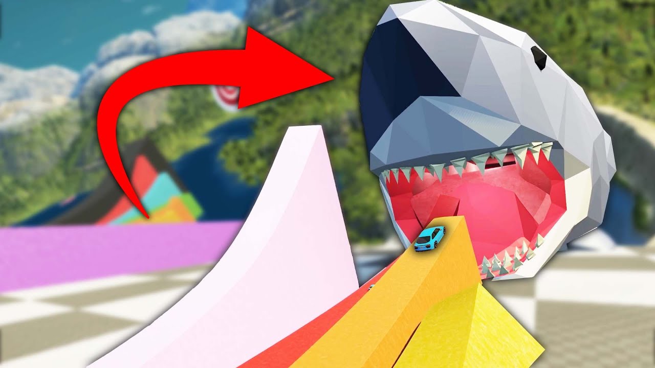 I GOT EATEN BY A GIANT SHARK! (BeamNG Drive)