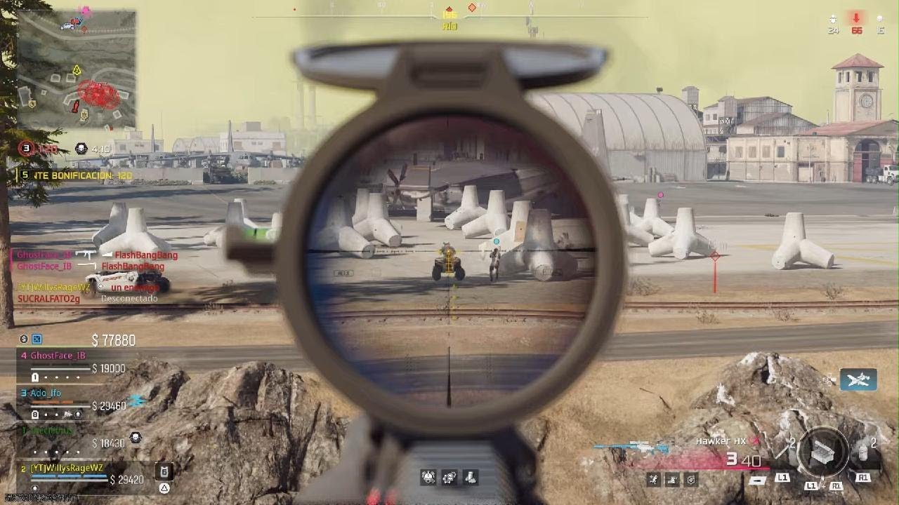 Call of Duty_warzone_PS5 BATTLE Royal - hawker HX y M8A1-fang hoverpoint ELO
