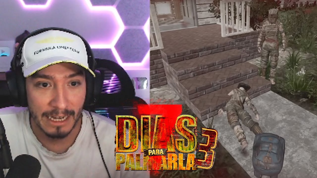 Hopa Reacciona a Todas las Muertes de 7 Días para Palmarla Dia 3 (creo)