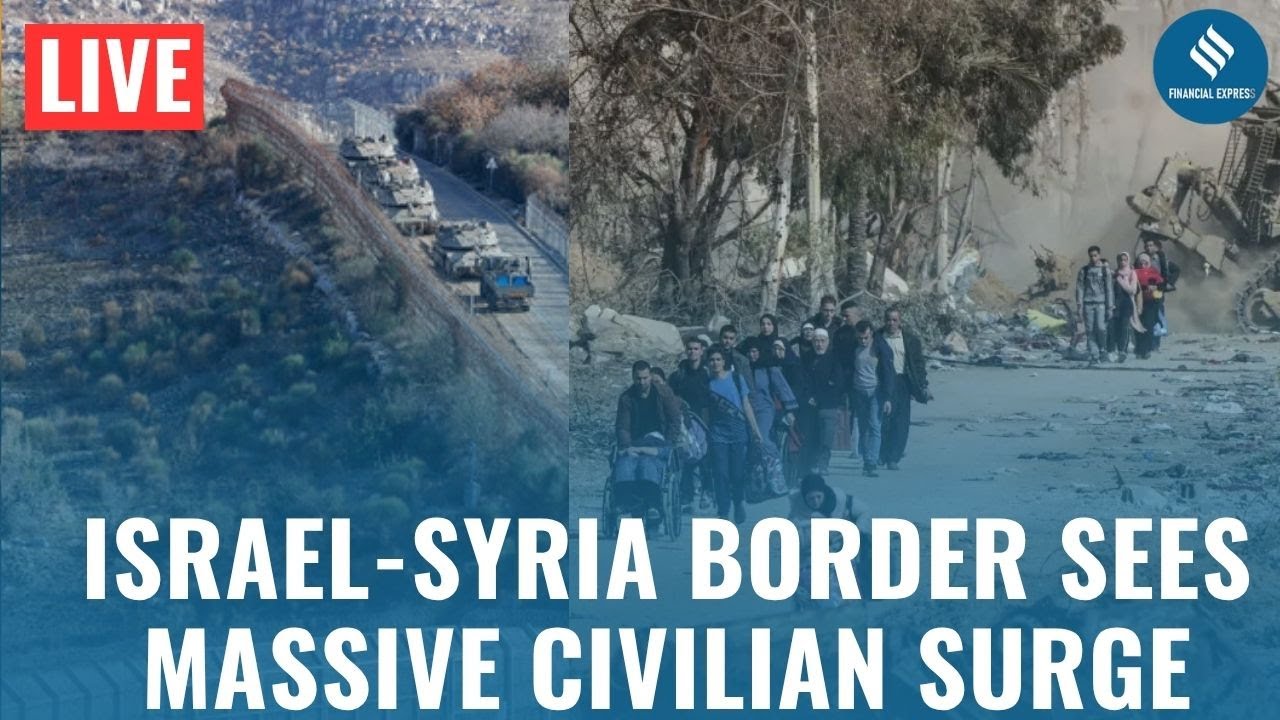 LIVE: Israel-Syria Border Heats Up as Civilians Converge Near Fence | Middle East Tensions