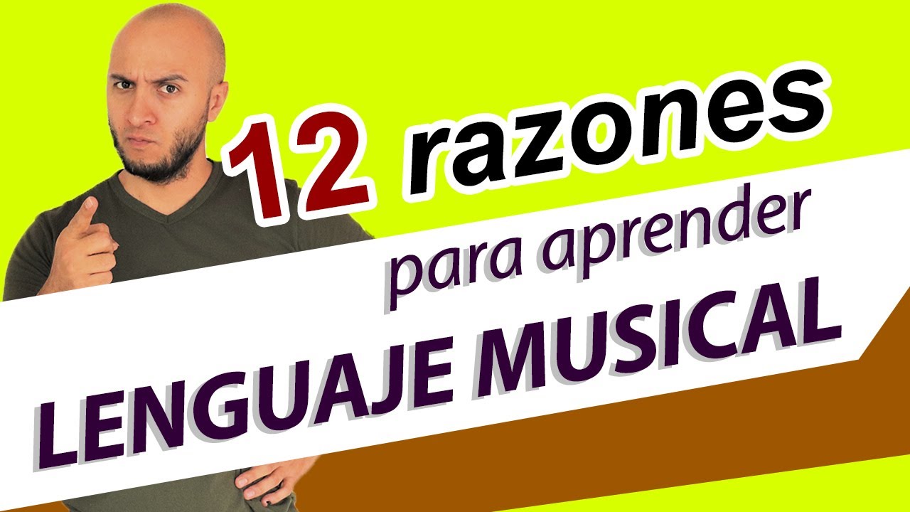 LENGUAJE MUSICAL 12 Razones para aprender GRAMATICA MUSICAL