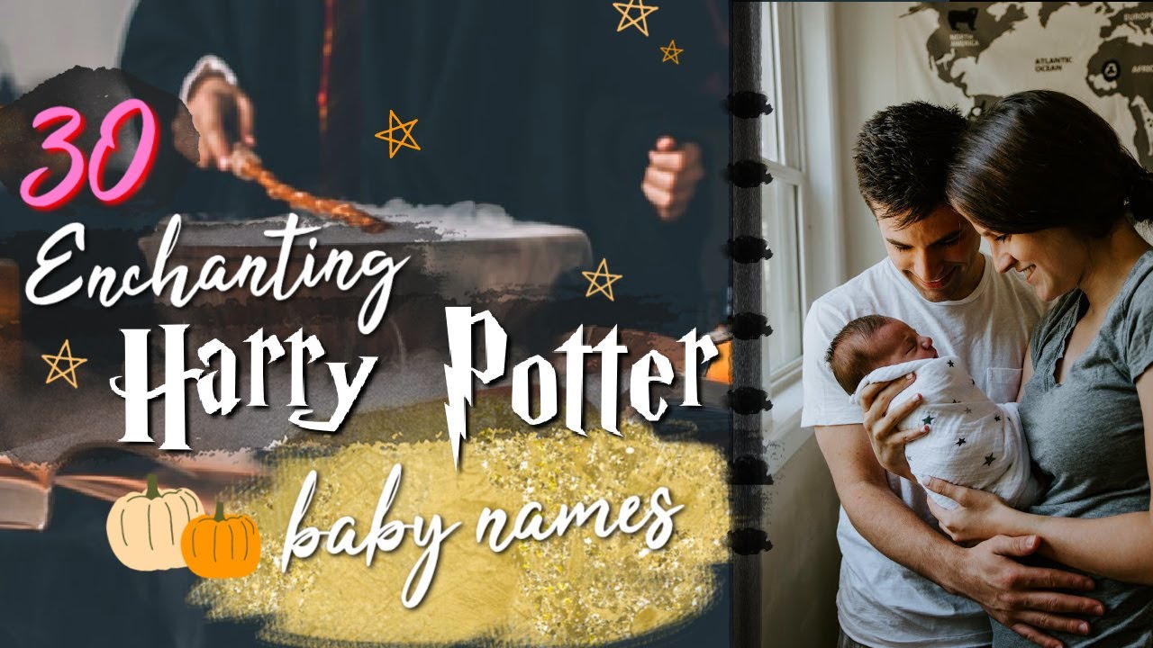 30 ENCHANTING HARRY POTTER BABY NAMES! | Cute + Edgy Baby Names for Girl & Boys