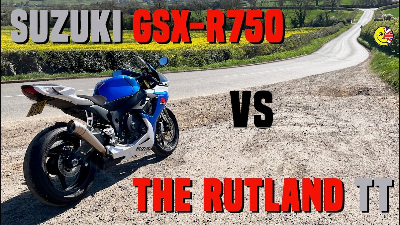 Suzuki GSX-R750 v The Rutland TT