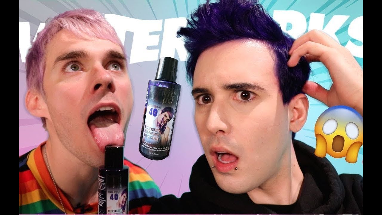 CrankThatFrank – AWSTEN KNIGHT DYED MY HAIR! (KNIGHT BRIGHT PURPLE)