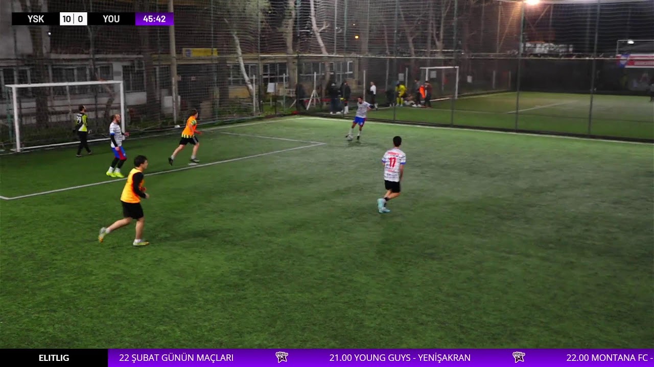 ELİTLİG FREE LİG İZMİR 2. SEZON RİVER YENİ ŞAKRAN - YOUNG GUYS FC