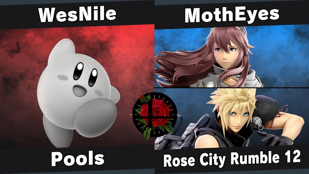 RCR 12 Pools - WesNile (Kirby) vs MothEyes (Lucina, Cloud) - Smash Ultimate