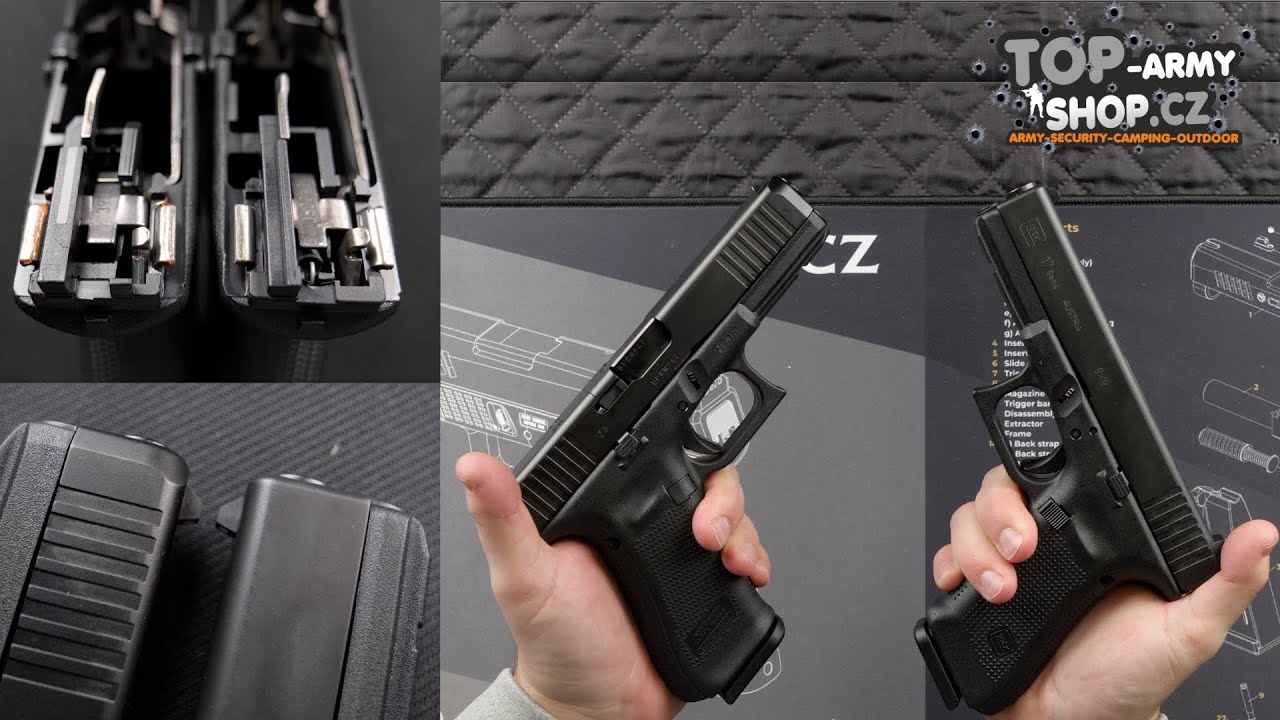 Jaký je rozdíl mezi Glock 17 gen4 a gen5? Pojďme si odhalit ty hlavní! Rigad
