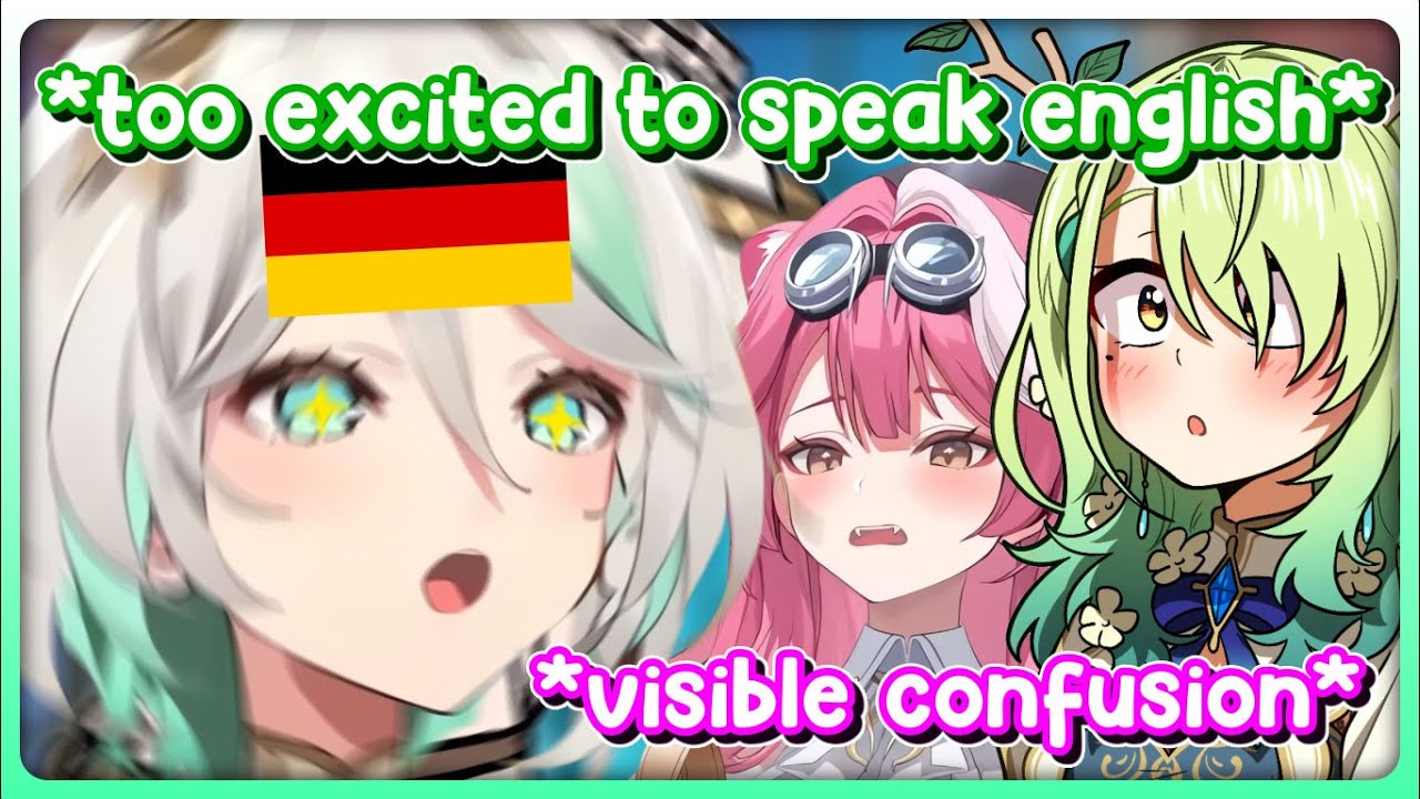 Cecilia Sometimes Mixes Up Her Languages and Suddenly Speaks in German When She Gets So Excited