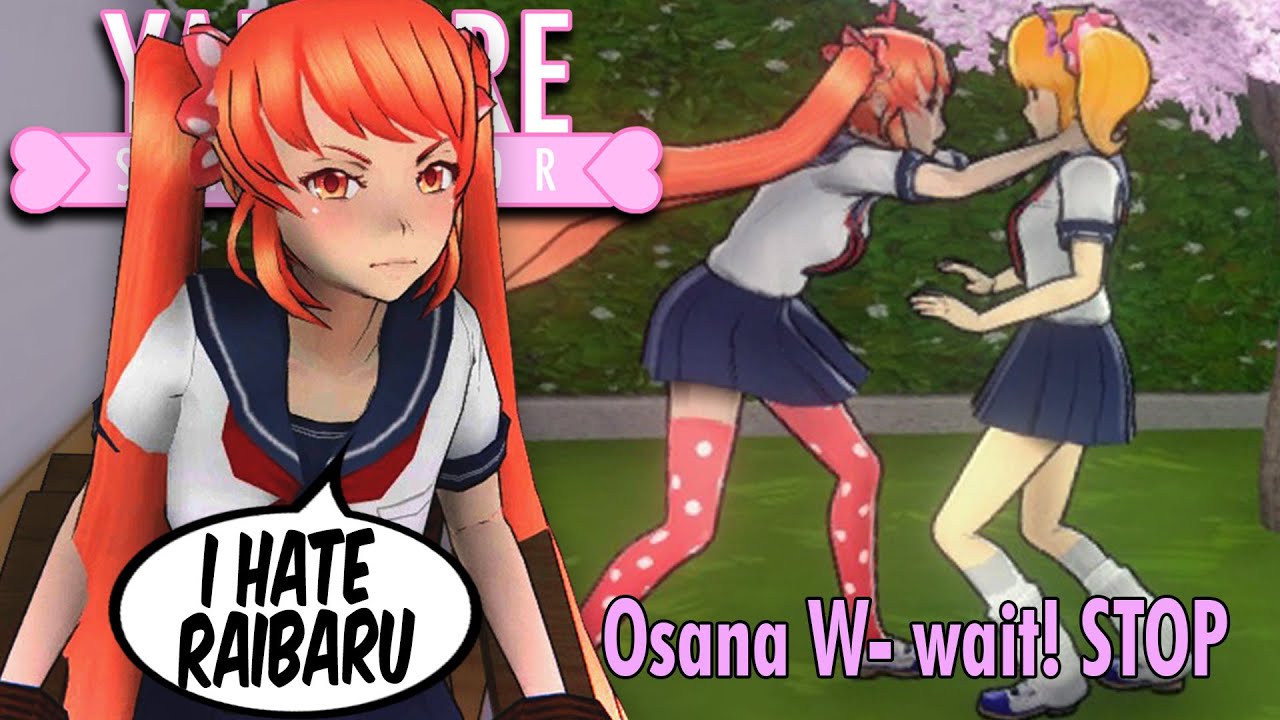 OSANA УНИЧТОЖАЕТ РАЙБАРУ - Официальная демо-версия Yandere Simulator