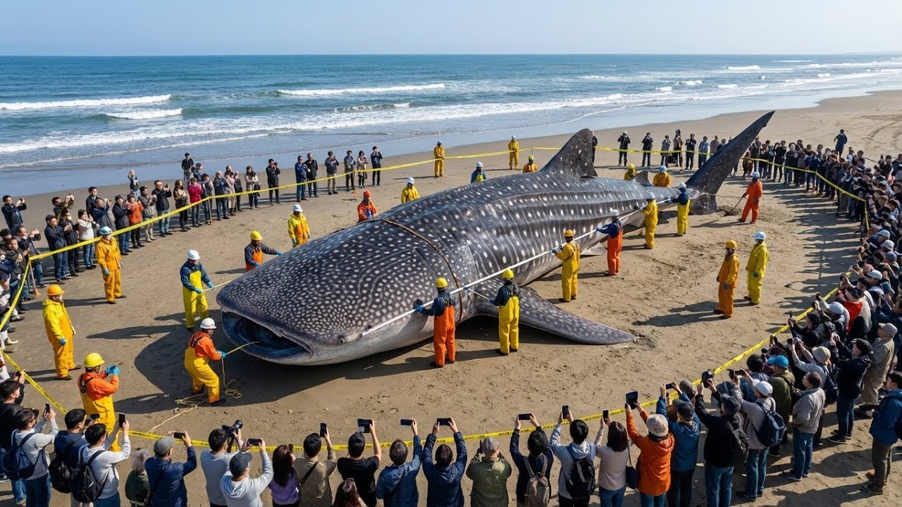 This Fish Is Bigger Than the Boat – Whale Shark Caught on Camera