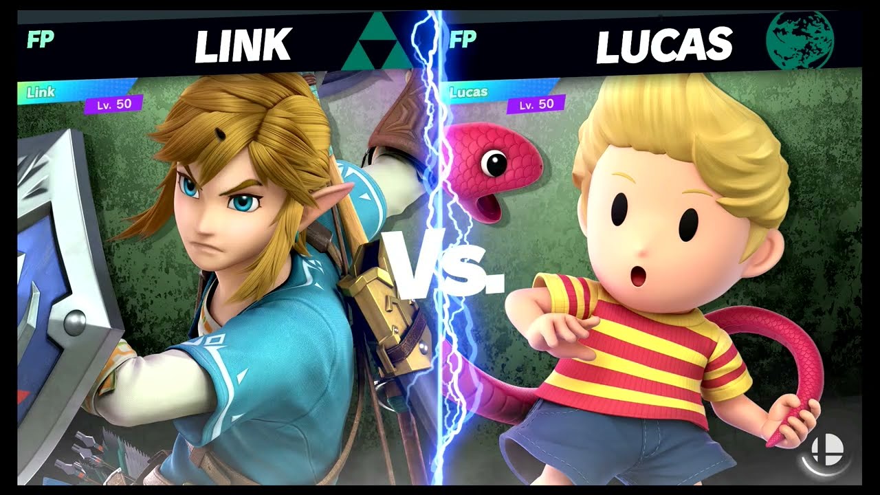 Super Smash Bros Ultimate Amiibo Fights – Link vs the World #35 Link vs Lucas