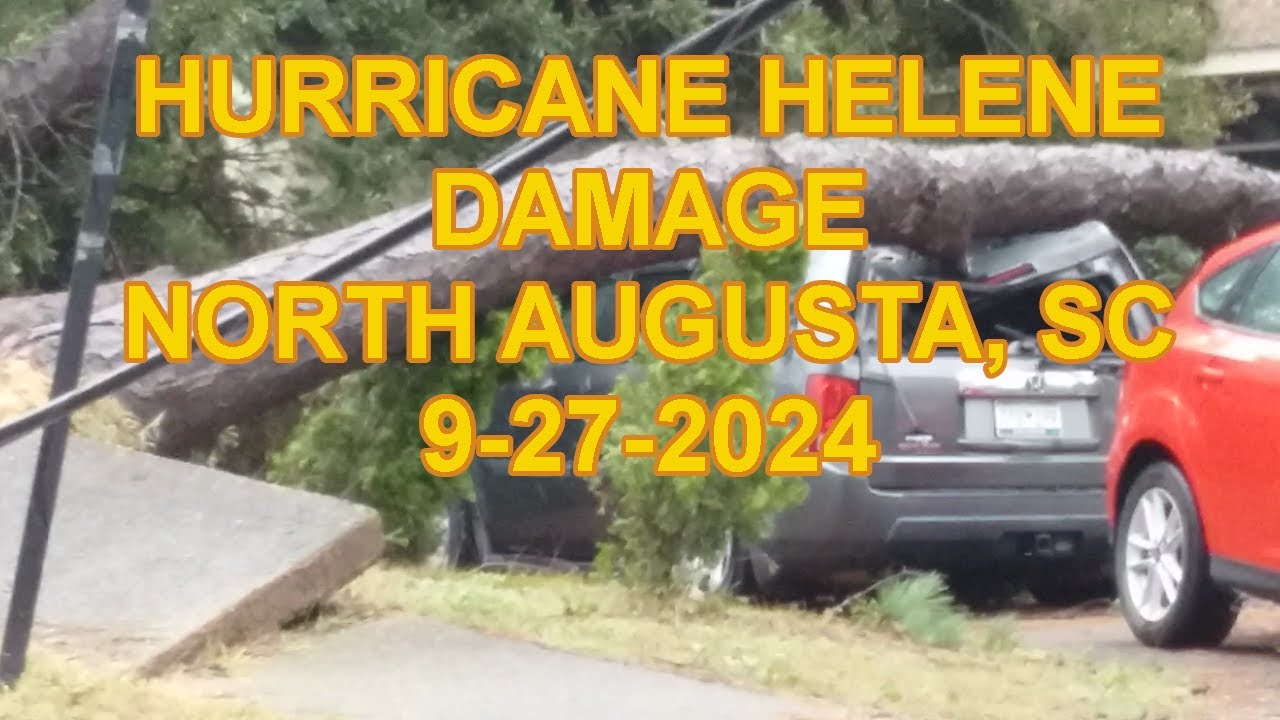 Helene Damage in North Augusta, SC (+ 6   Days later)