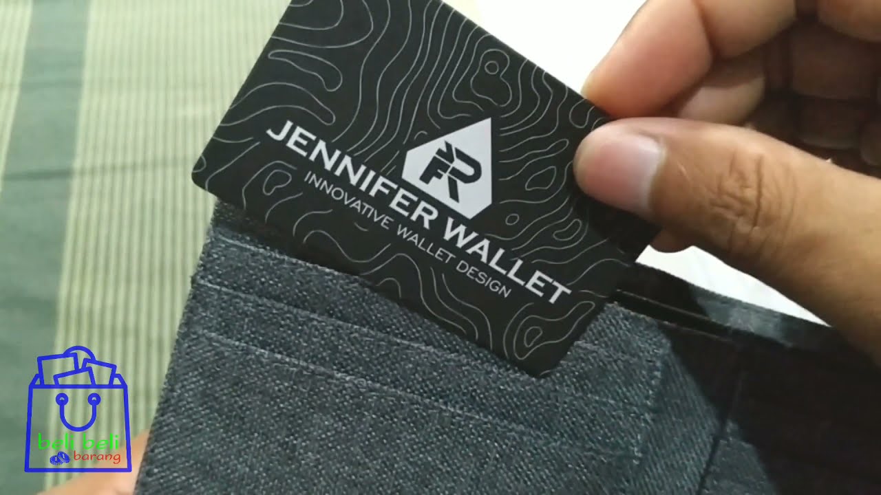 Dompet Kanvas JFR dari Jennifer Wallet - Murah & Berkualitas. Made in Indonesia