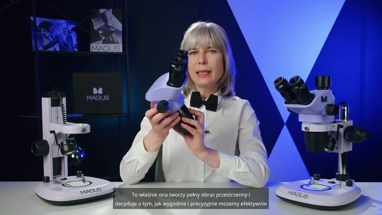 Mikroskopy MAGUS Stereo 7 i 8 — Wideo recenzja
