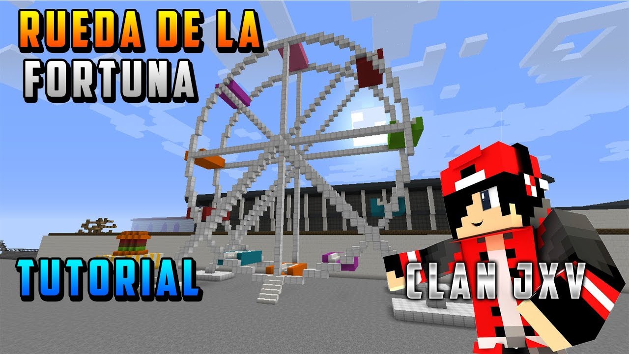 COMO HACER UN PARQUE DE DIVERSIONES EN MINECRAFT CAPITULO 8