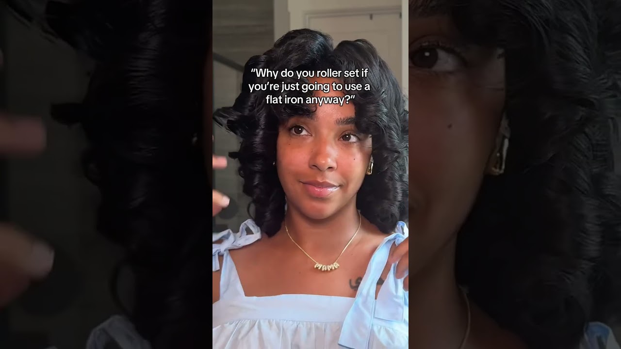 The SECRET to Straightening Natural Hair with Less Heat Damage!