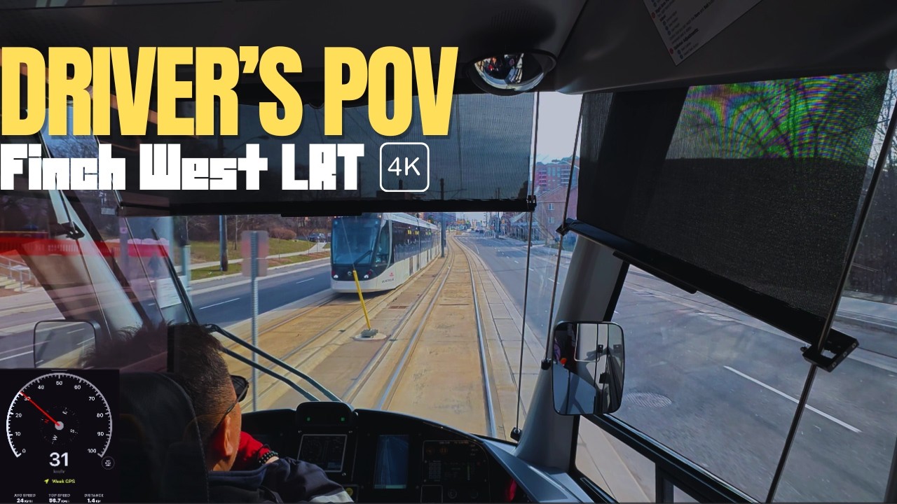 4K POV: The Complete Finch West LRT Experience (Line 6)
