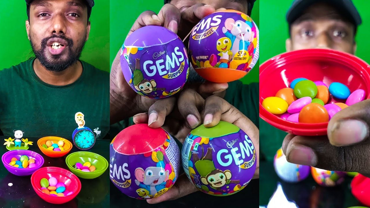 Cadbury gems chocolate candy mukbang ASMR