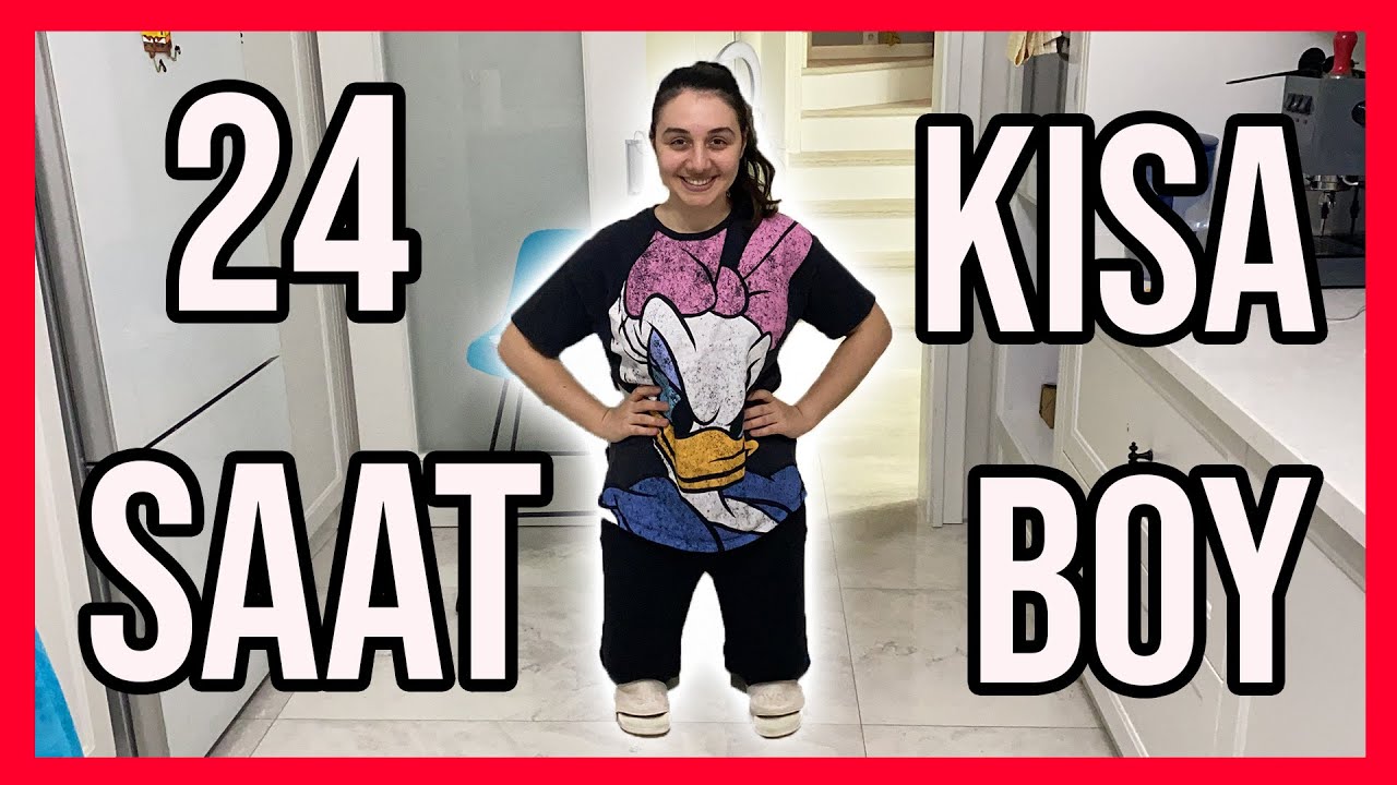 24 SAAT KISA BOYLU YAŞAMA CHALLENGE! **BİR GÜN BOYUNCA KISA BOY BUSE** Dobişko Tv