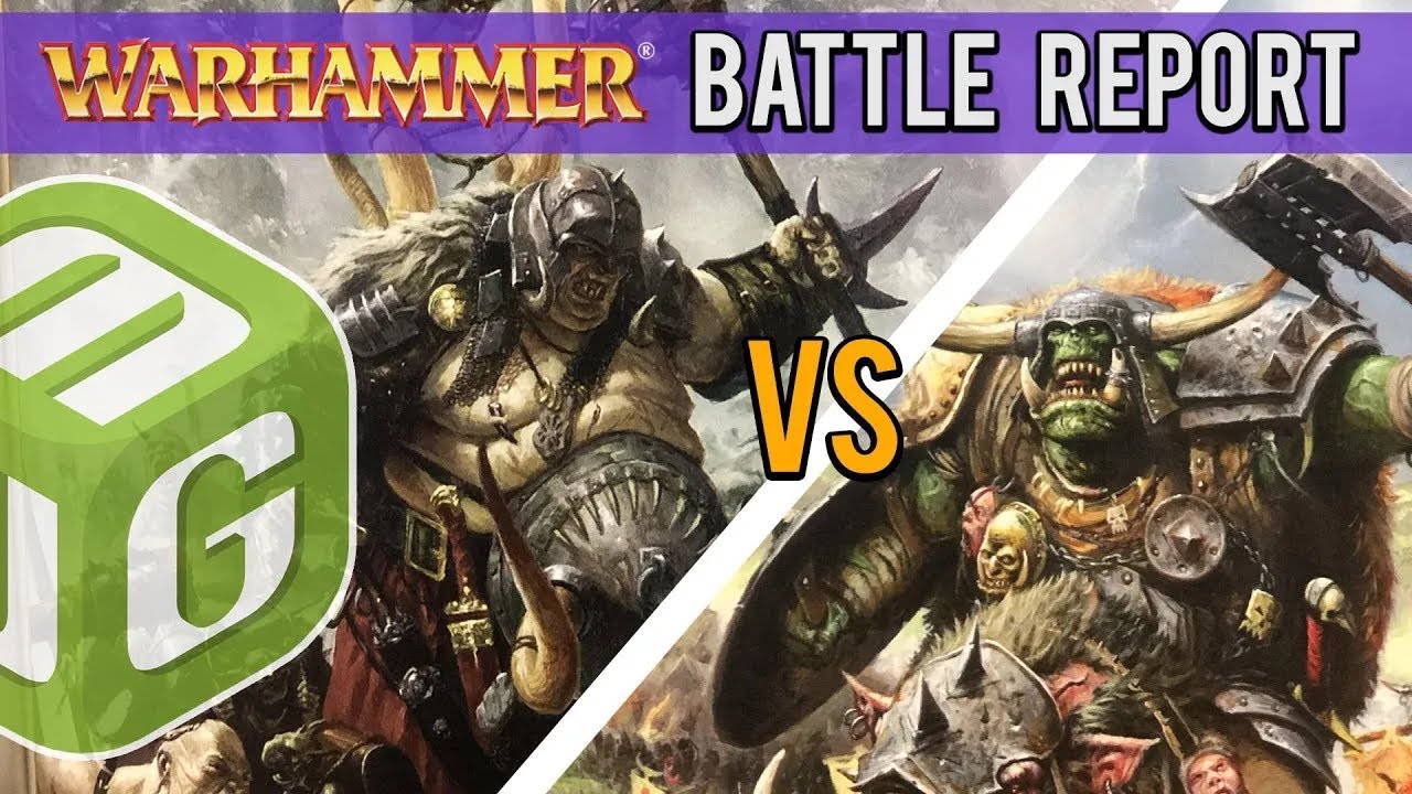 Ogre Kingdoms vs Orcs and Goblins Warhammer Fantasy Battle Report Ep 15