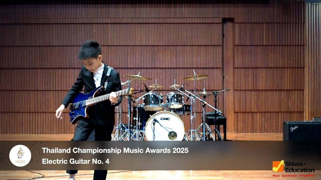 Thailand Championship Music Awards 2025 Electric Guitar No. 4