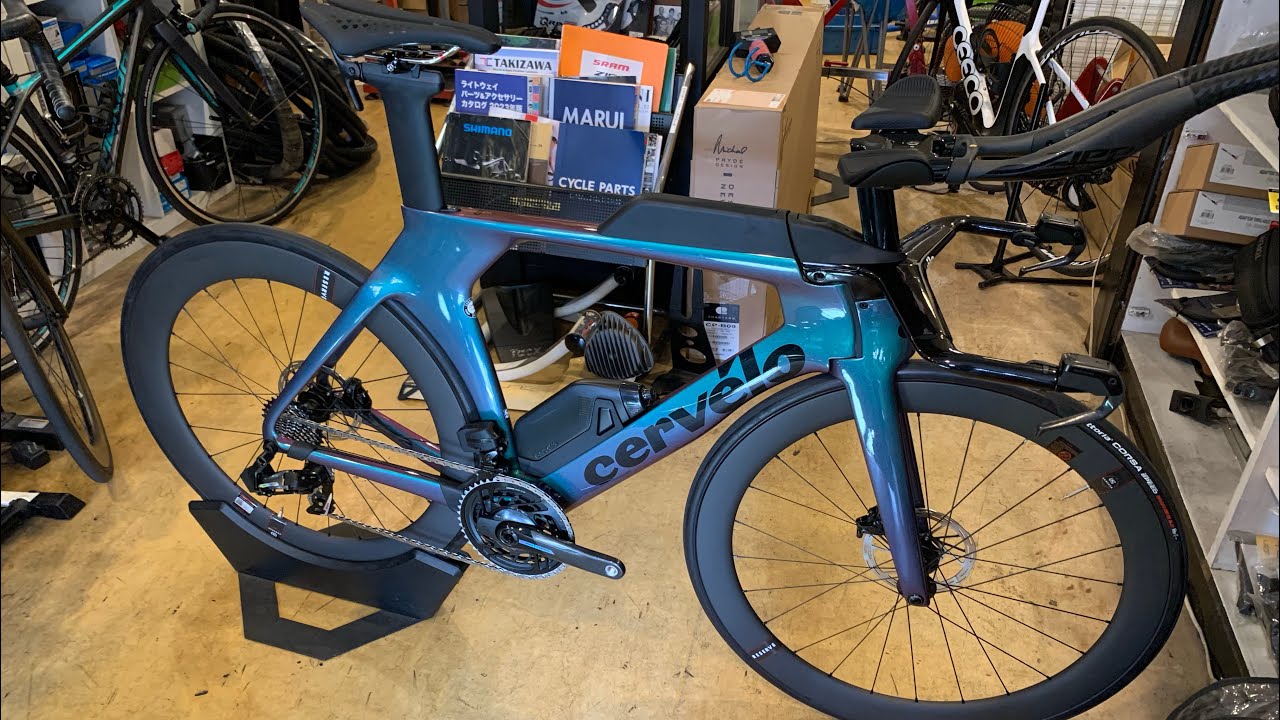 【新車紹介】　最強のTTバイク！　cervelo P5！
