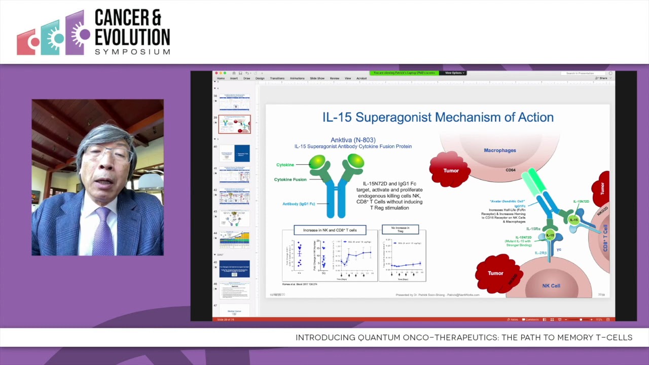 Patrick Soon-Shiong - Introducing Quantum Onco-Therapeutics: The Path to Memory T-cells