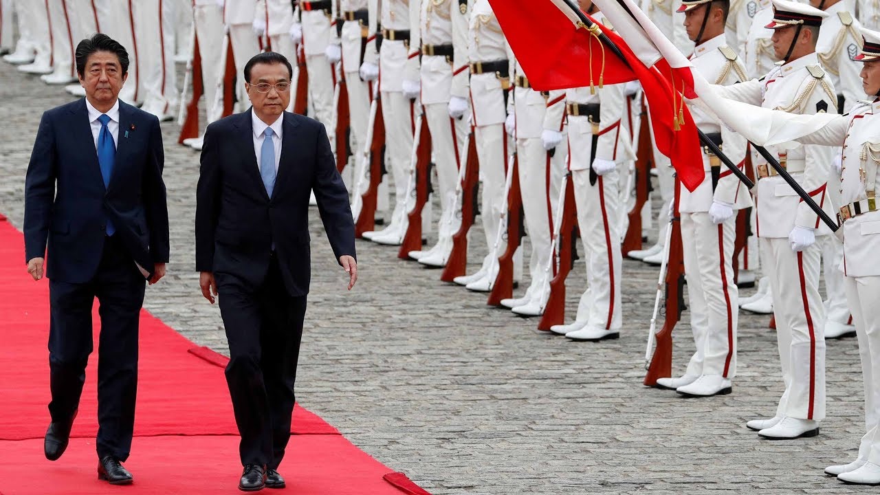 Full Video: Japanese Prime Minister holds welcome ceremony for Chinese Premier Li Keqiang