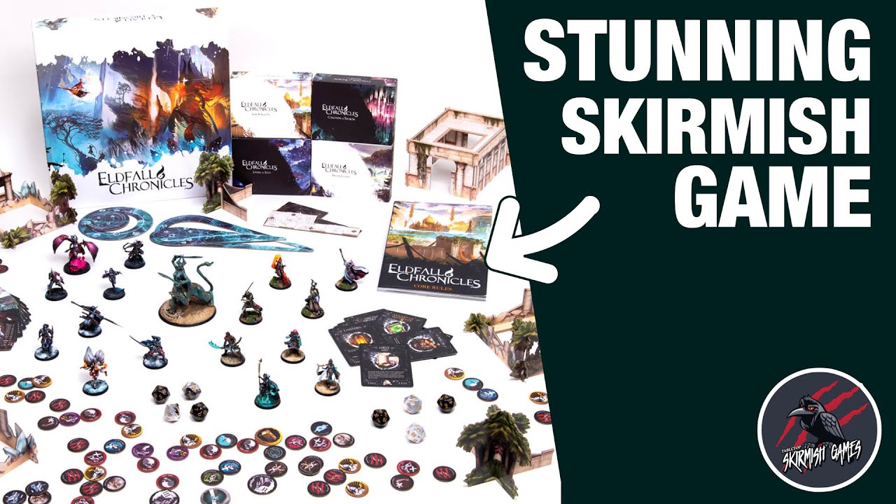 ELDFALL CHRONICLES Core Box - Tabletop Skirmish Game Unboxing