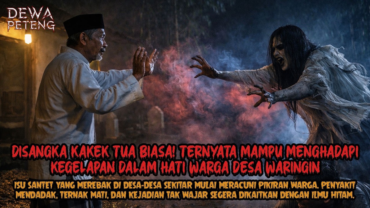 Dikira Kakek Tua Tak Berdaya, Satu Kampung Gemetar Saat Tahu Siapa Sebenarnya Kiai Rozak!