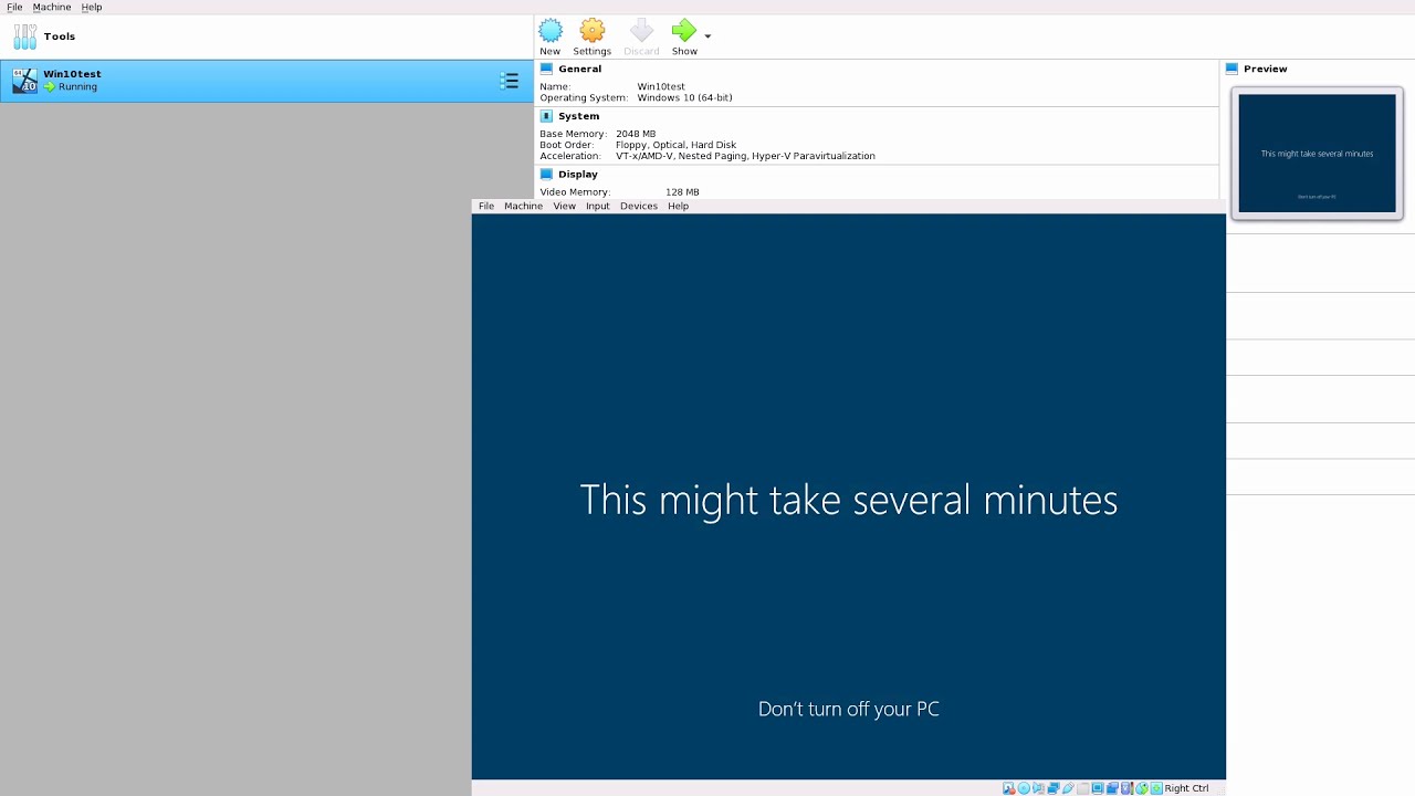 ASUSTOR College 249-I Setting up Virtualbox (Windows)