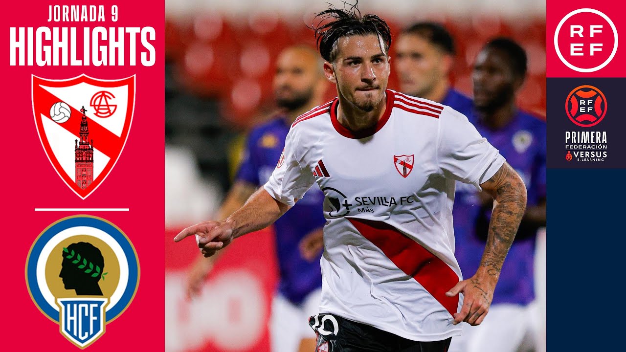 Resumen #PrimeraFederaci&oacute;n | Sevilla Atlco 2-0 H&eacute;rcules CF | Jornada 9 | Temporada 2025/26