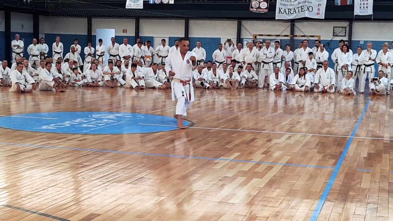 Kata Ryuko del Maestro YOSHIHIDE SHINZATO