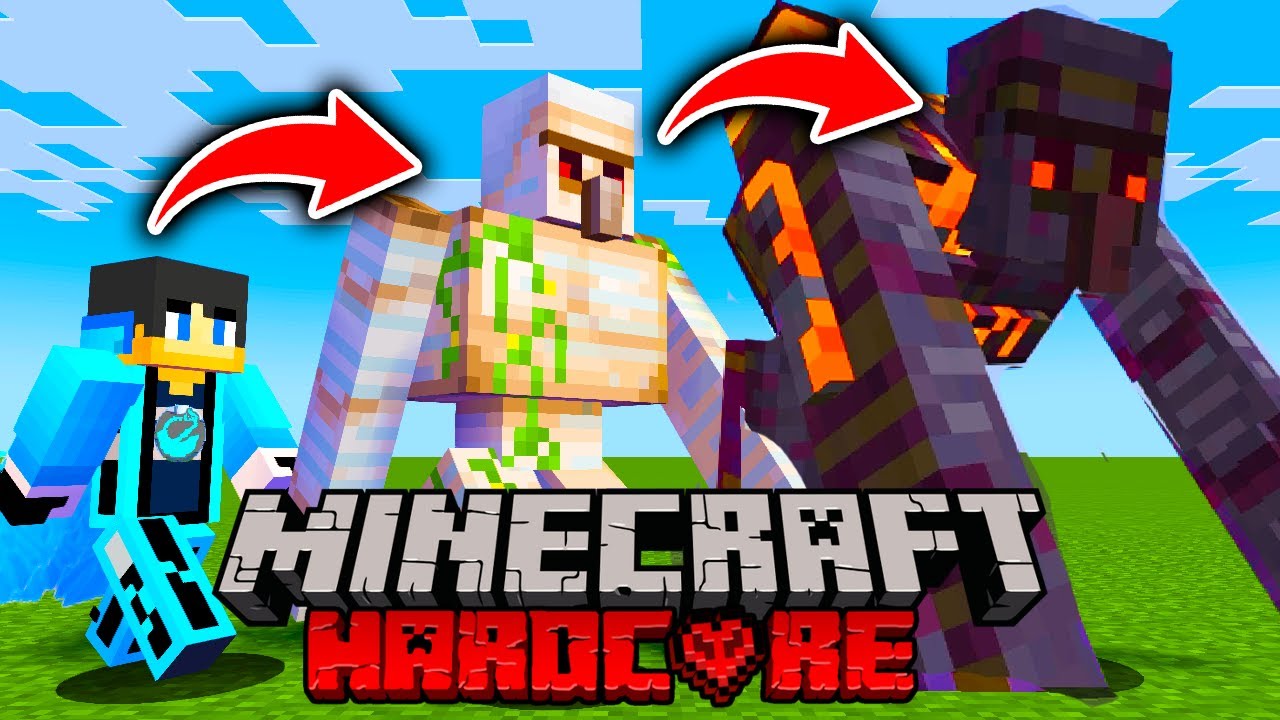 【マイクラ】最強MOBに変身ができる世界がヤバすぎた【マインクラフト 】【まいくら】
