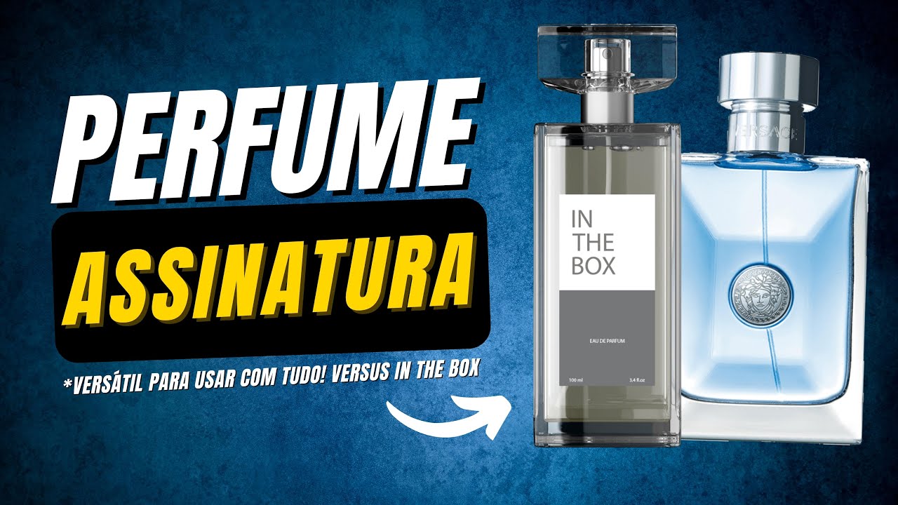 PERFUME VERSÁTIL PARA TODO TIPO DE OCASIÃO! VERSUS IN THE BOX INSPIRADO NO VERSACE POUR HOMME