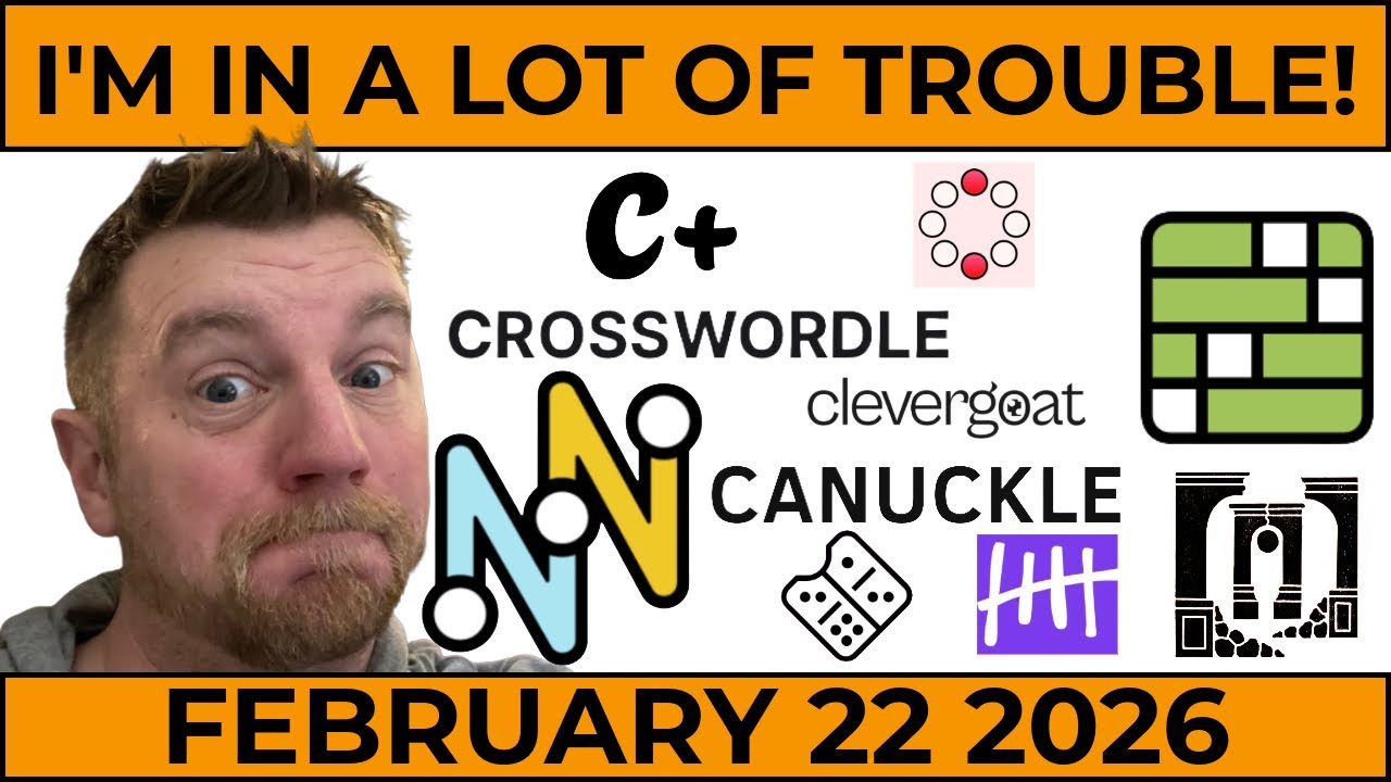 Hang Five and Pips are giving me fits! - Feb 22 2026 - The Amazing Games ft Hang Five and Strands