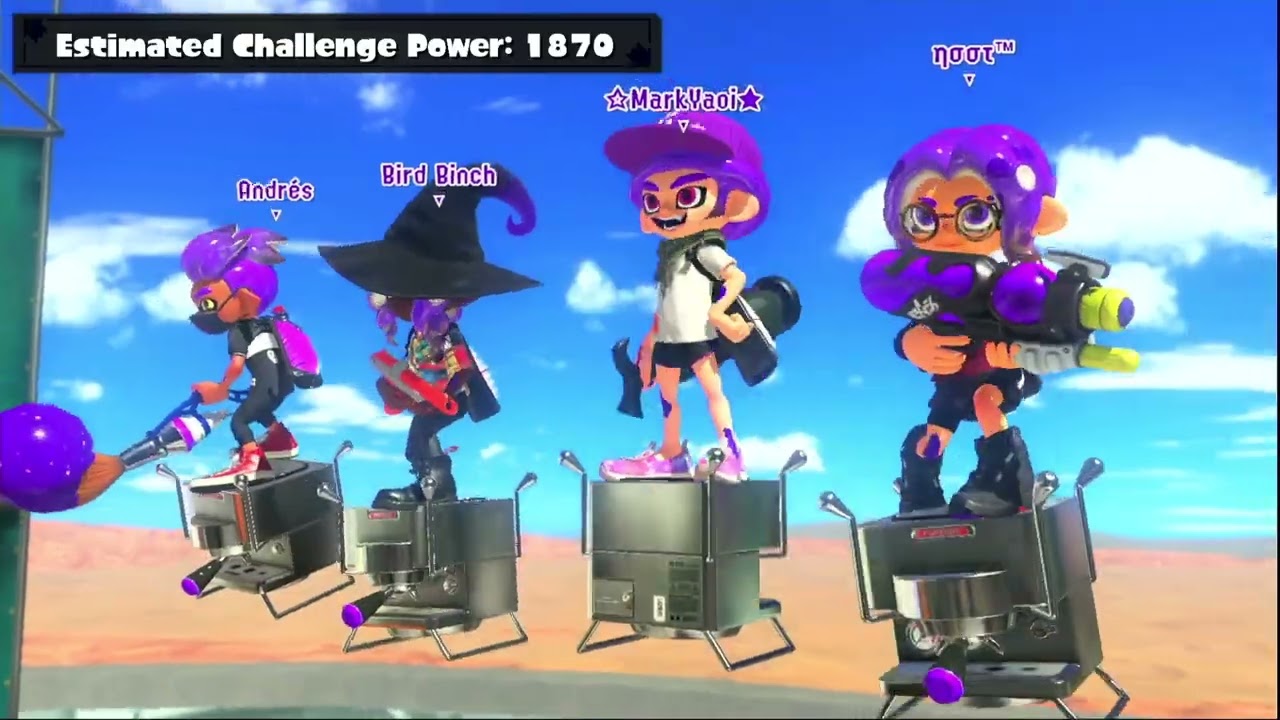 Splatoon 3 - Foggy Notion Challenge Gameplay