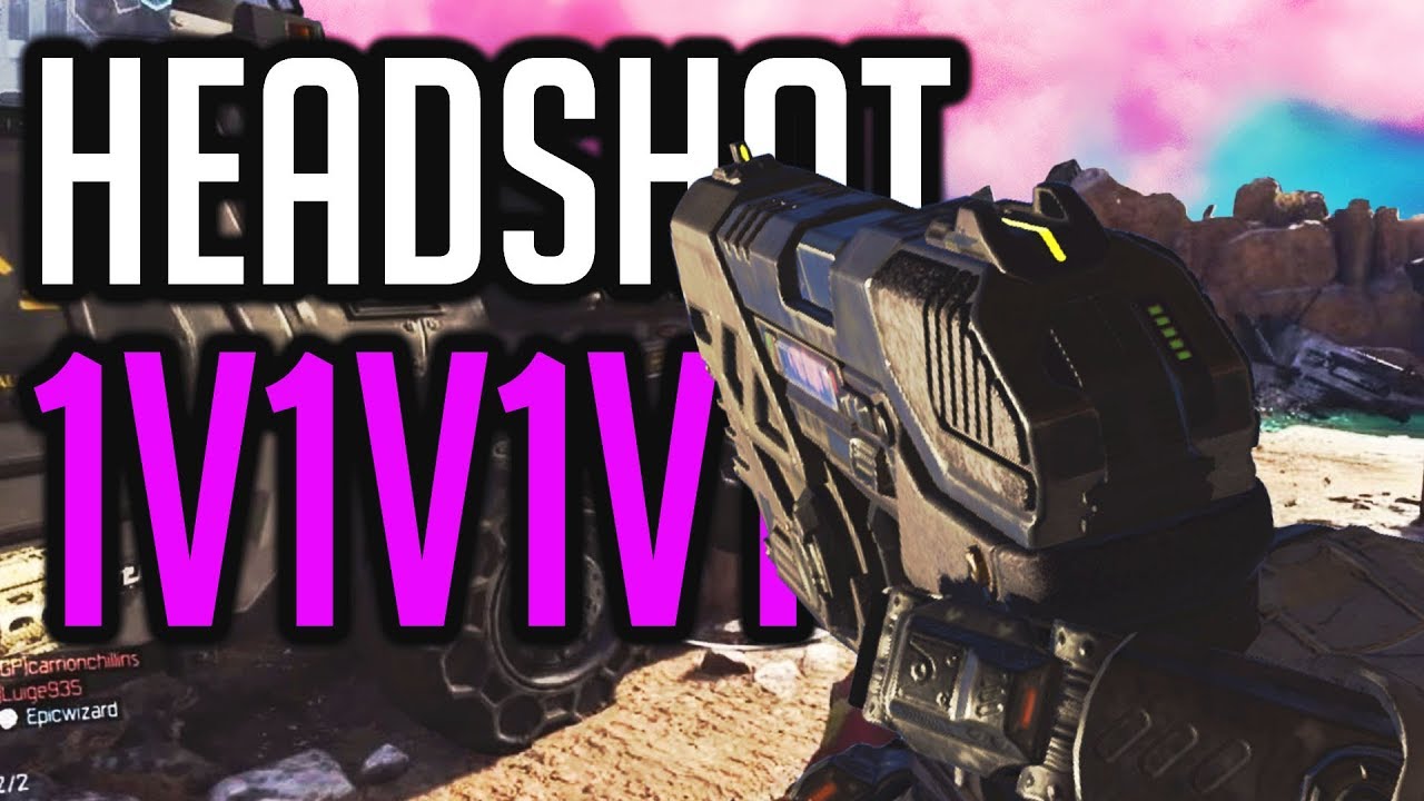 DE ONE SHOT HEADSHOT 1v1v1v1 MATCH! (COD: Black Ops 3)