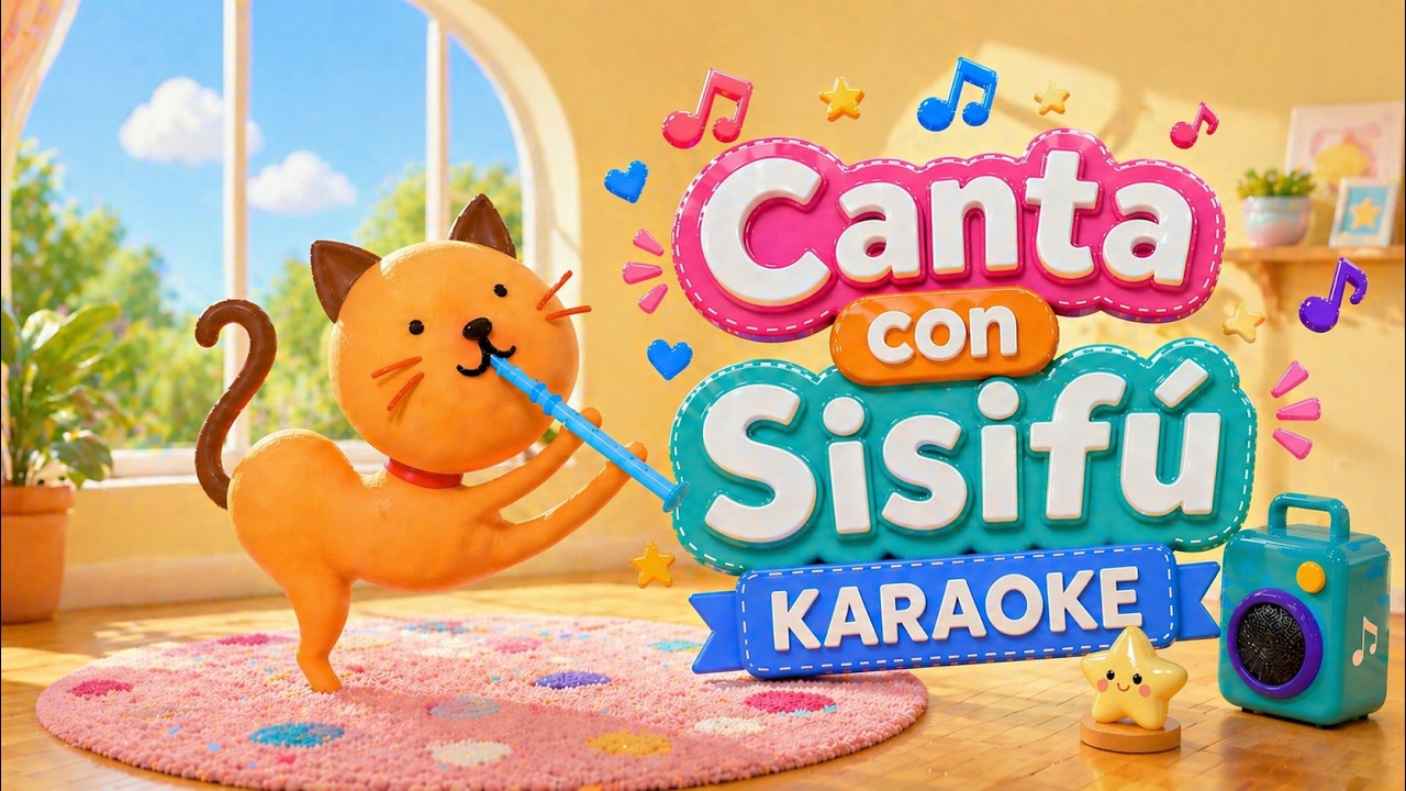 El Gato Sisifú (versión KARAOKE) | Canción de la efe /F/ y la ese /S/ | LaLaBla