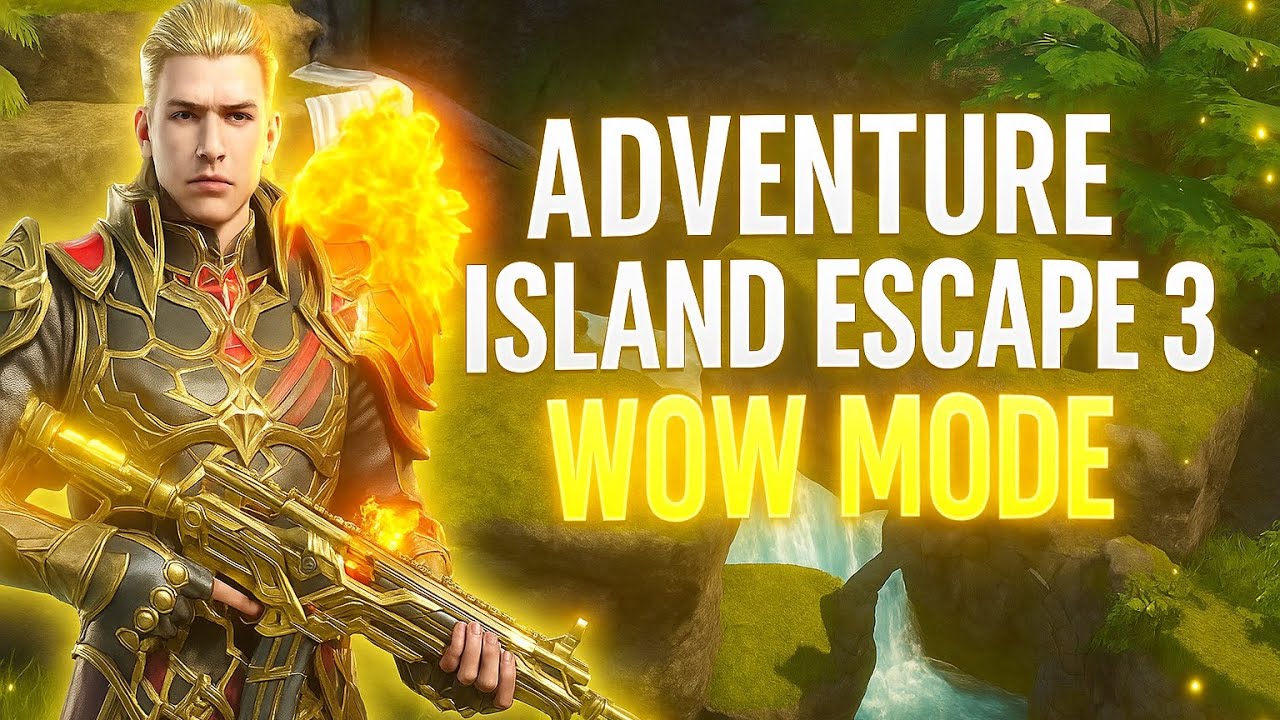Adventure Island Escape 3 Final version | WOW Mode Full Gameplay | Hard Parkour Challenge BGMI