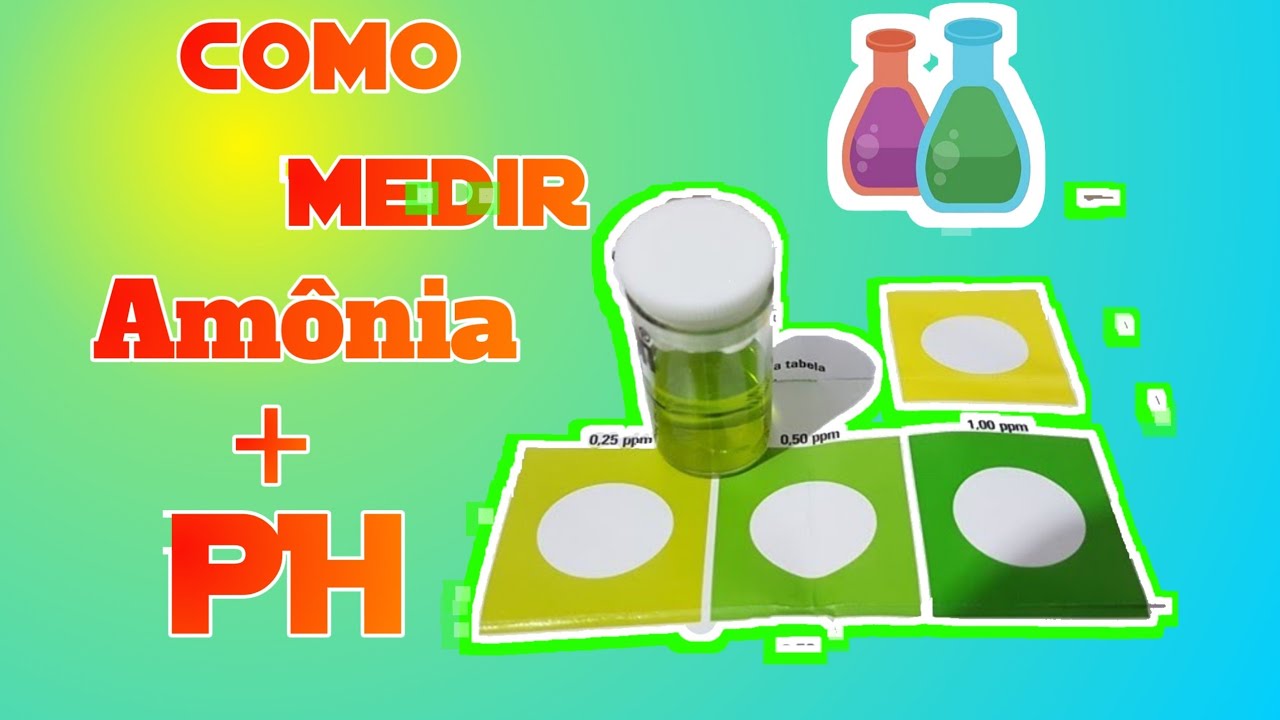 COMO MEDIR AMÔNIA DO AQUARIO