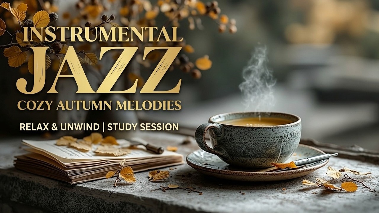 Smooth Instrumental Jazz & Relaxing Lounge Music for Focused Study and Deep Concentration