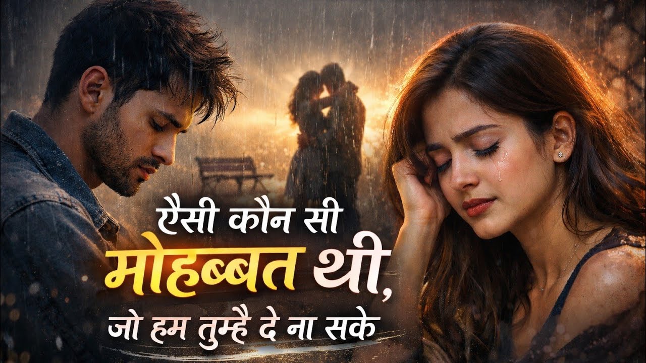 ऐसी कौन सी मोहब्बत थी 💔 | Heart Touching Sad Song 2026 | New Hindi Sad Song | Breakup Song