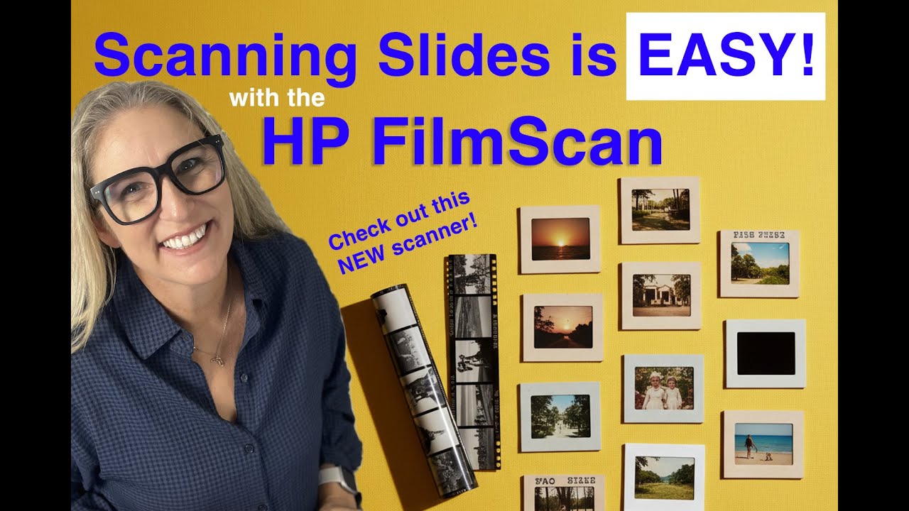 How to Use the HP FilmScan Slide Scanner