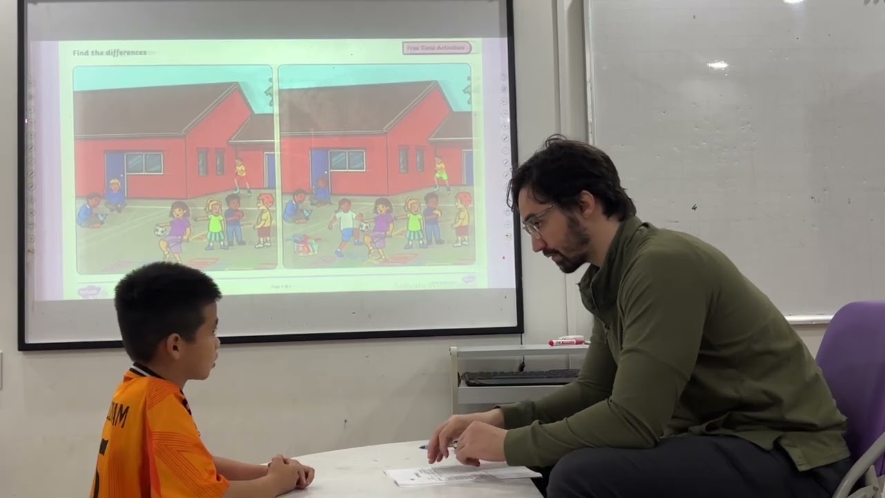 Lion Get Ready for Movers Speaking test 080326