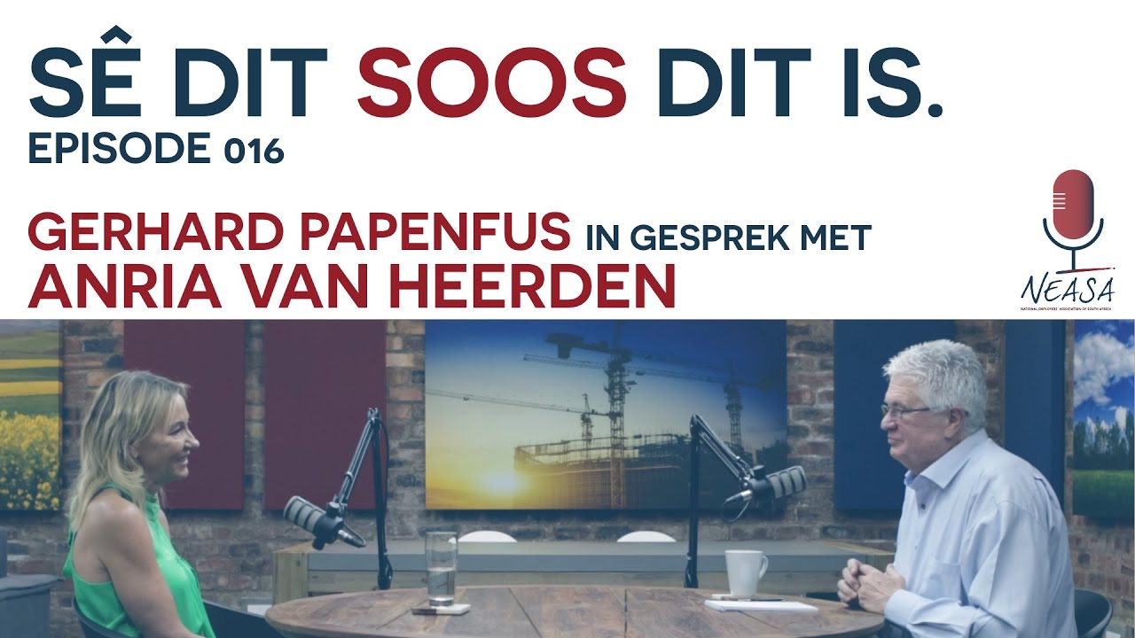 Sê dit soos dit is. Episode 016: Anria van Heerden