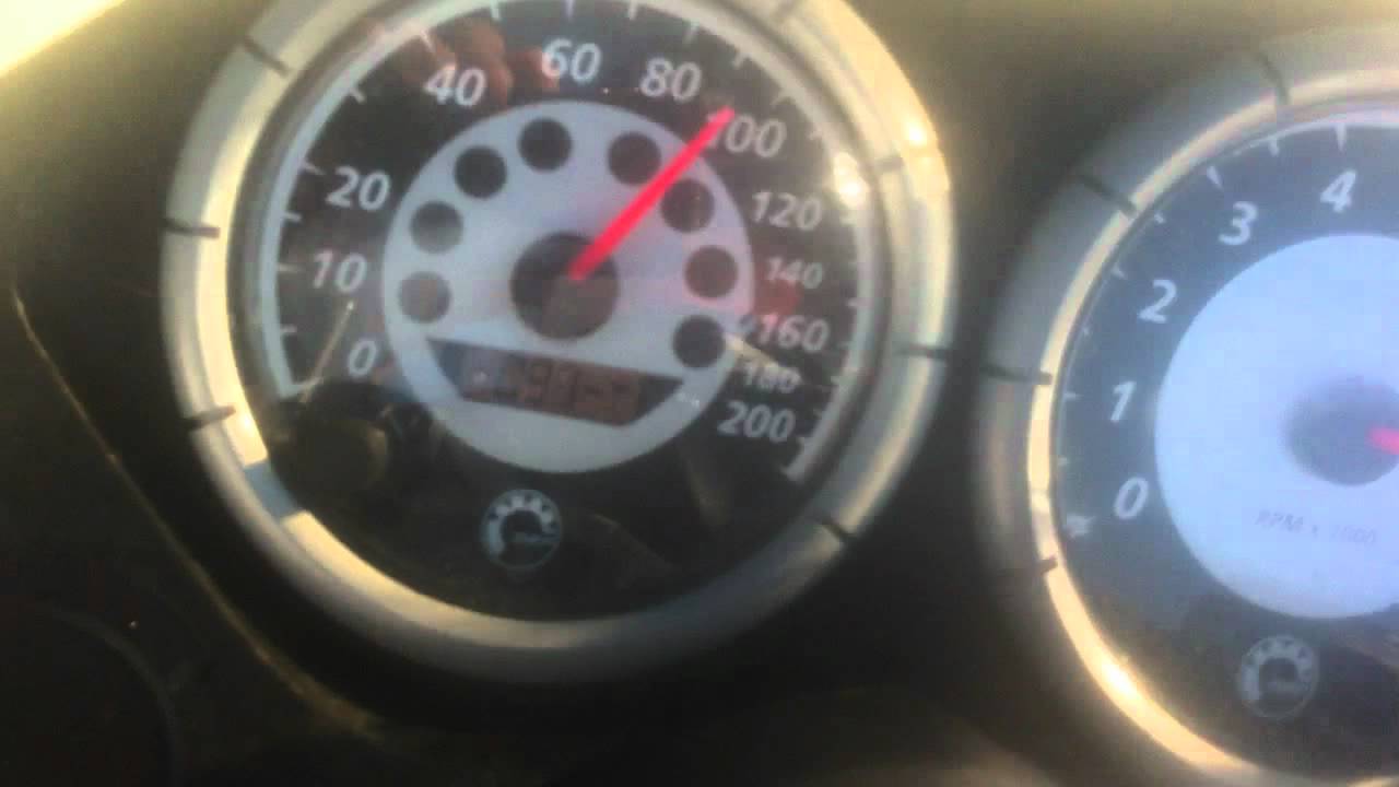 2007 Ski Doo Blizzard 600 SDI Top Speed Run on the Vermillion River