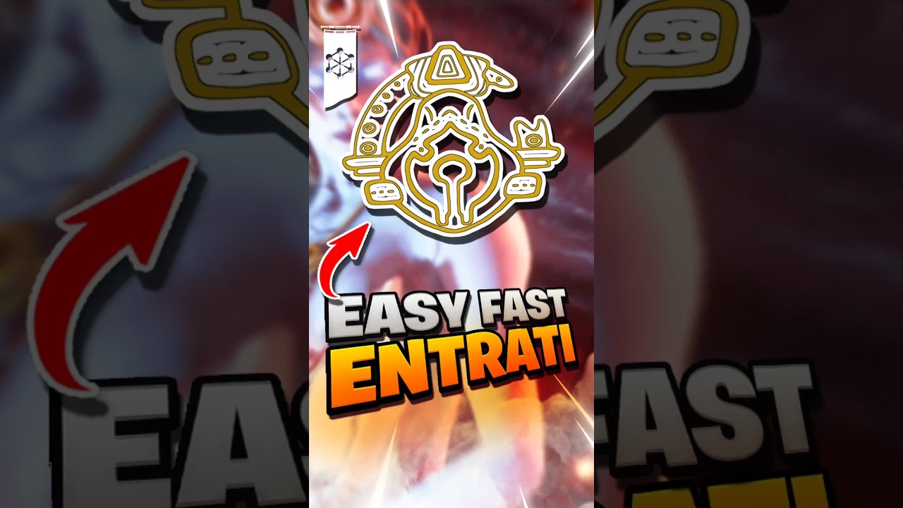 How Easy & Fast Entrati Standing 😁✌ #tennocreate #warframe